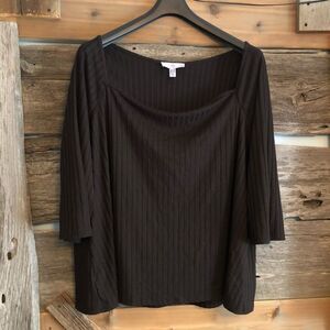 ADDITION Elle square neck top size 5X